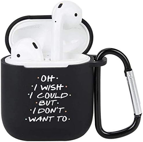 rolalo TV Show Friends Airpods 1&2 Case, Silicone 3D Cute Cartoon Character Airpod Cover Shockproof Cases for Teens Kids(H05)