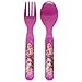Disney Princess Flatware Set for Kids Toddlers Girls (8 Pc: 4 Spoons, 4 Forks)