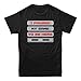 Rocket Factory I Paused My Game to Be Here Gamer T-Shirt Men's Sizes Black XL