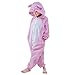 Newcosplay Unisex Children Pink Pig Pyjamas Halloween Costume (8-height 53-55