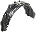 Crash Parts Plus Front Passenger Side Right Splash Shield Fender Liner for 2006-2011 Honda Civic