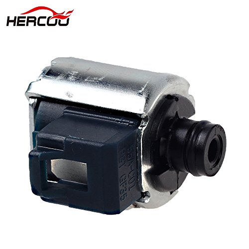 HERCOO A340 AW4 Transmission TCC Lock Up Solenoid + Shift Solenoids Kit Fits for 1986 UP Jeep