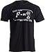 Ann Arbor T-shirt Co. May The Be with You | Funny Physics Science Unisex T-Shirt-Adult,XL Black