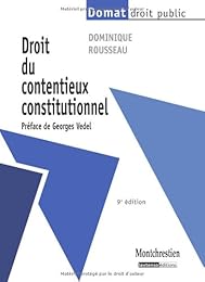 Droit du contentieux constitutionnel