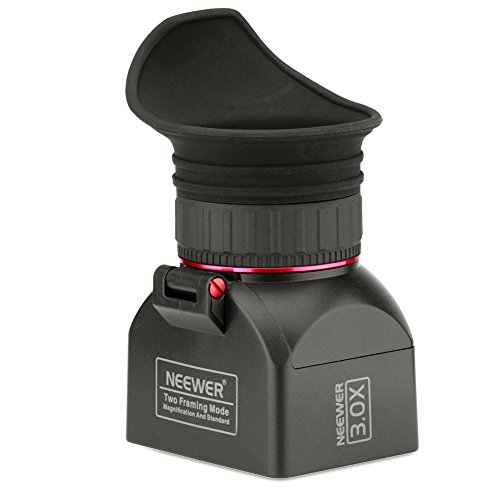 Neewer Foldable 3Inch LCD Viewfinder 3X Magnification for Canon, Nikon, Sony, Pentax, Panasonic
