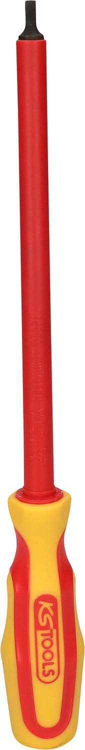 KS Tools 117.0544 Ergotorque VDE Slotted Screwdriver, 4.5 mm, 315 mm