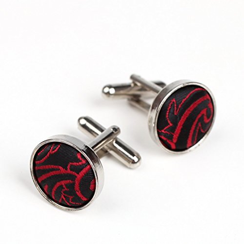 DBC3B01K Black Fuchsia Patterned Winter For Boyfriend Woven Microfiber Pre-tied Bow Tie Hanky Cufflinks Manufacturers By Dan Smith