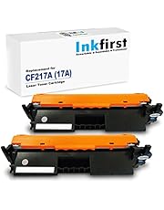 2PK Inkfirst Compatible Toner Cartridges Replacement for HP CF217A 17A [with CHIP] Laserjet Pro MFP M130fn M130a M130fw M130nw M102a M102w