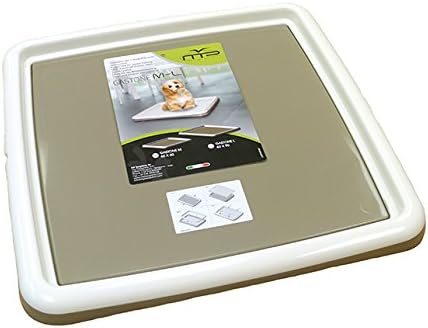 MP Bergamo Gastone Puppy Pad Holder, Medium, Clear (02780), 2 Free Pads Included