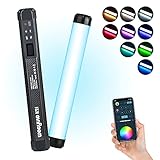 Handheld Light Wand,RGB LED Video Light Tube for