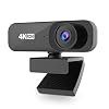 1080P Webcam with Microphone, USB 2.0 Desktop Laptop Computer Web Camera with Auto Light Correction, Plug and Play, for…