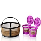 GoodCups Keurig K Duo Coffee Filter and 2 Reusable