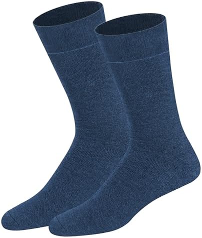 calze da uomo in cotone 43-46 Multicolore, Confezione da 12 Paia