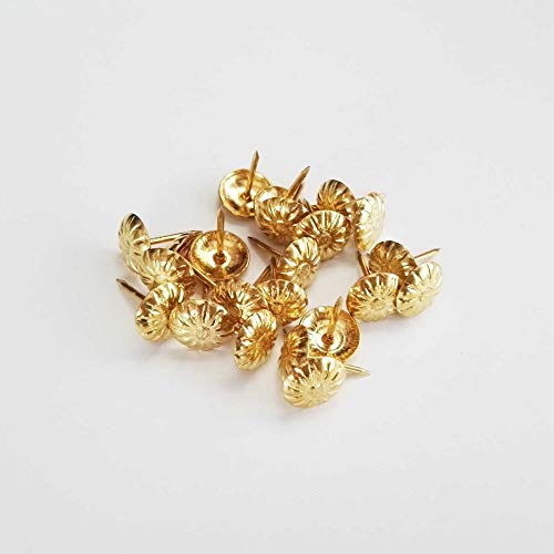 Flower Nail Jewelry Chest Wine Box Case Furniture Sofa Door Decor Tack Stud Pushpin Large Head - Thumbnail 3
