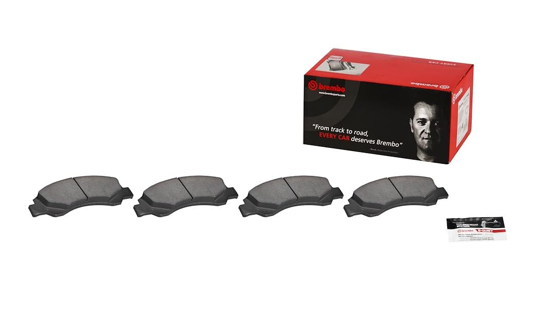 Brembo P09015N Juego de pastillas de freno de disco delantero de cerámica premium CHEVROLET OE# 84218390