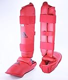 adidas WKF Shin and Instep Red