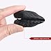 S-WEKA CARBON FIBER STYLE Black Carbon Fiber Texture Car Key Case Cover Holder Pouch Remote Key Chains Key Bag Fit For BMW keyless remote control Smart Key Fob Holder 1/2/3/4/5/6/M/X SERIES X3 X