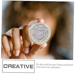 VILLCASE 2sets Coin Collection Boxes for Rounds