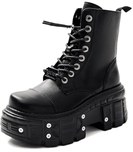 Amazon.com: Dolls Kill Low Traitor Boots by Club Exx – Chunky