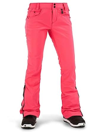 Amazon.com: Volcom Snow Women's Battle Stretch Skinny Fit Snow Pant, Electric Pink XS (US 00-1 