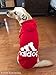 Idepet Cotton Adidog Large Dog Clothes, 9XL, Red