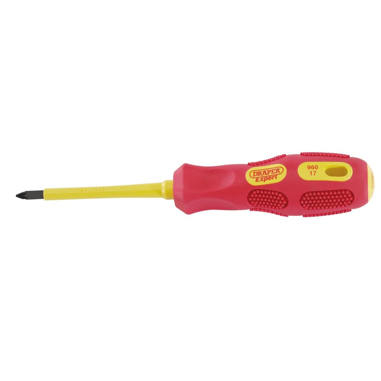 Draper Expert 69228 No. 1 x 80 mm Fully Insulated Pozidriv-Type Screwdriver — image 1