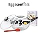 Ozer Poched Cooker Mker Cookwre, Stovetop Cooking Set of 10 Silicone Stnd, Microwve Egg Pocher Cups Pn, 2, Stinless Steel