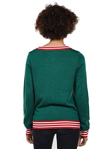 Women's Break The Internet Ugly Christmas Sweater Funny Santa