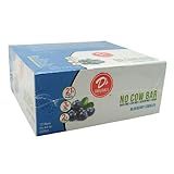 No Cow Vegan Protein Bar, Blueberry Cobbler - 12 pack, (25.44 oz)