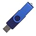 SumDuta 5pcs 16GB USB 2.0 Flash Drive Swivel Design Memory Stick 5 Pack 16GB Mixed Colors: Purple Green Blue Red Gold