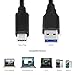Inateck USB C Cable, 1Ft/ 30CM USB 3.1 Type C Cable with USB-C to USB-A 3.0 for Nexus 6P, Nexus 5x, LG G5, OnePlus 2, Huawei P9, 12 Inch Apple MacBook