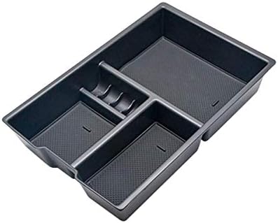 HugeAuto Center Console Organizer for Dodge Ram 1500 2500 3500 2009-2018 Armrest Box Secondary Storage Compatible with Dodge Ram 1500 2500 3500