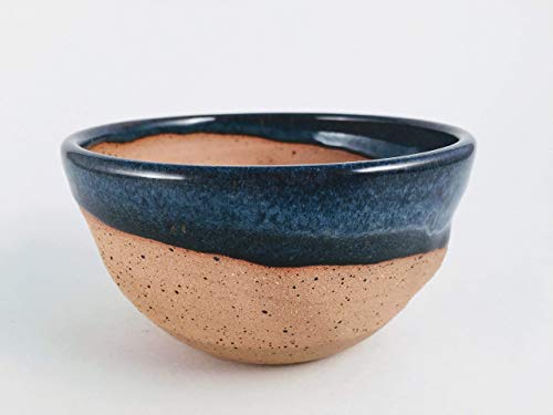 Best Grip and Lather Shave Bowl - Blue Handmade Pottery