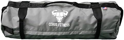 Cerus Fitness Sandbags - Sandbags for Fitness, Heavy Duty Sandbag Workouts for Training, Functional Fitness with Adjustable Weight - Built as Tough as Your Training