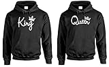 King and Queen - Couples Two Hoodie Combo Pack
