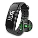 Fitness Activity Tracker, Smart Watch Band Heart Rate Monitor Wireless Waterproof IP67 Bracelet HR Wristband Pedometer Track Steps Sleep for iOS & Android Smartphone