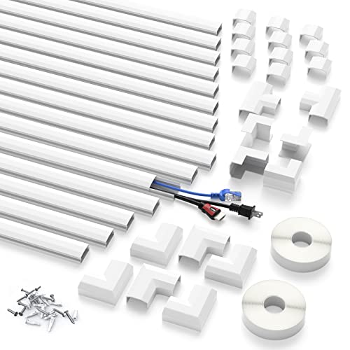 254in Cord Hider, Delamu Cable Hider, Cord Cover Wall, Wire Covers for