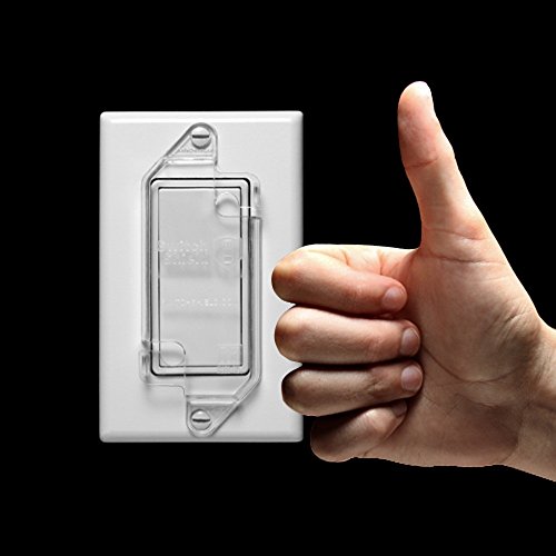 Dual Option Wall Switch Guard (3 Pack) Clear Rocker, Desertcart