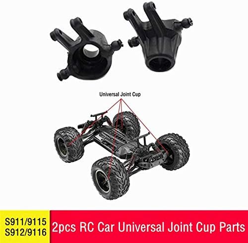 Part & Accessories 2pcs Upgrade Repair Parts RC Car Universal Joint Cup 15-SJ09 For Remote Control 1:12 S911/9115 S912/9116 Truck Accessory Spare