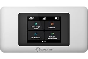 DuoTurbo 4G LTE Portable WiFi Hotspot (DuoTurbo-White)