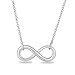 Classic infinity symbol necklace