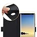 Samsung Galaxy Note 8 Case, EasyAcc Wallet PU Leather Case with Card Holder and Foldable Cover Protector Flip Cover with Kickstand For Galaxy Note 8 – Black