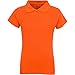 Premium Wear Junior Girl Short Sleeve Polo Shirts - Orange Large