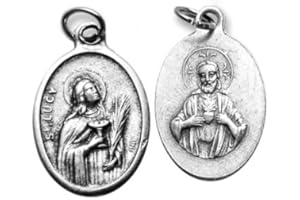 GIFTS BY LULEE, LLC Blessed By Pope Francis St Saint Lucy Santa Lucia Patron Saint of Patron Saint of the Blind and Those with Eye Trouble