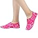 CIOR Men Women and Kids Quick-Dry Water Shoes darkweight Aqua Socks For Beach Pool Surf Yoga Exercise ,S0172,Ros Red,L