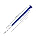 Bongner 1ml/cc Glass Syringe Needleless Reusable Corrosion Resistant Acid and Alkaline 10Pcs Blue