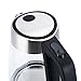 Cusimax 7-Cup BPA-free Glass Electric Kettle, UK Strix LED Illuminating Cordless Water Kettle with Auto Shut-off & Boil-dry Protection, CMWK-150G