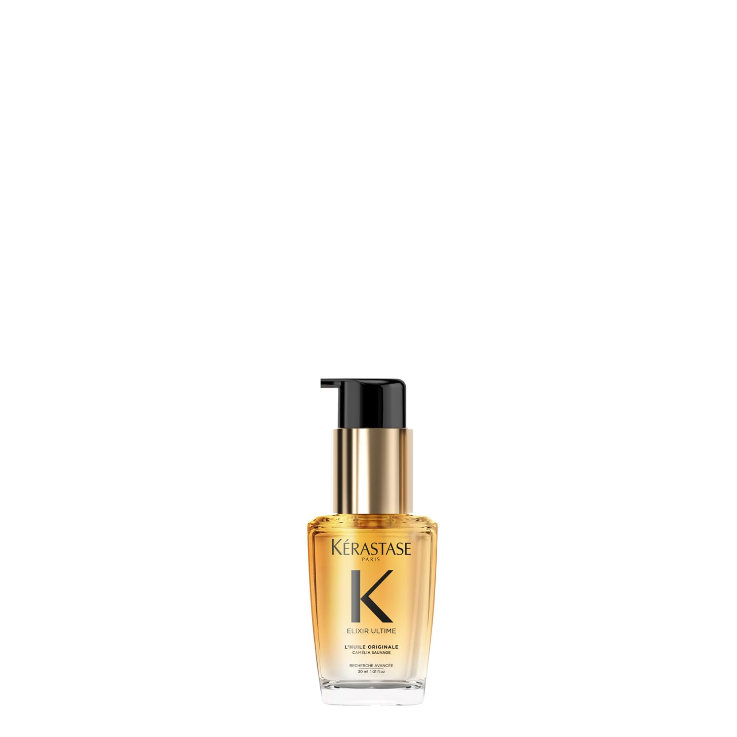 Kérastase Hair Oil for Dry Hair, Nourishing and Nourishing for More Shine, Heat Protection and Anti-Frizz, Huile Originale Elixir Ultime