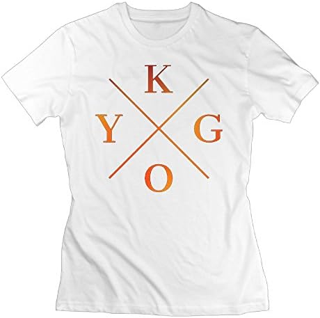 ZiWaeRzn Women's Kygo Casual T Shirts White M