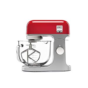 Kenwood kMix Stand Mixer for Baking, Stylish Kitchen Mixer with K-beater, Dough Hook and Whisk, 5L Glass Bowl, Removable…
